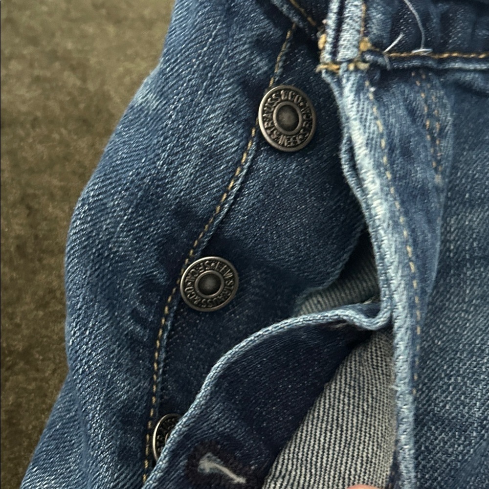 Levi's 501 button fly Jeans - Picture 5 of 12
